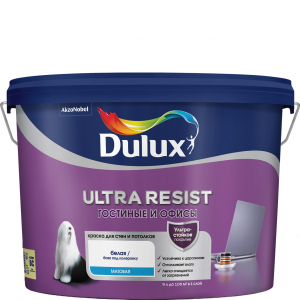 Dulux ULTRA RESIST Гостинные и Офисы BС 9 л.  краска мат.  5747804 (5239222)