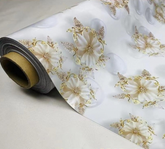 Гибкое стекло с рисунком толщ.0,6мм*0,6м*20м непрозрачная 5061-2