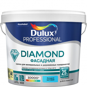 Dulux PROF DIAMOND BС 4,5 л. краска Фасадная гладкая мат 5183712