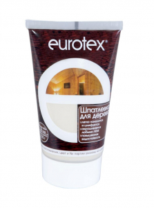 ЕВРОТЕКС шпаклевка по дереву Махагон 0,225 кг. /12