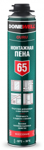 DONEWELL 65 пена монт. проф. всесезон. 1000 мл DPP10U65L/12   /768