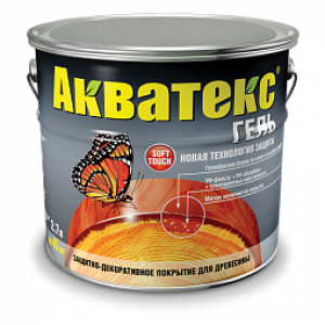 Акватекс ГЕЛЬ Орех 9л.д/защ.средство