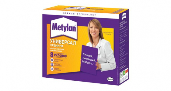 Метилан  Универсал Премиум клей для обоев 200 г.(горизонтальный ф.)/24 2705437