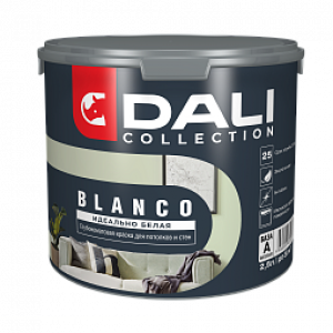 Dali Collection BLANCO   База А  2,5 л.  - краска для стен и потолков 