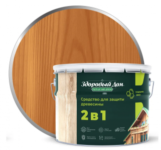 ЛАКРА Здоровый Дом 2в1 Тик 9л д/защ.средство/1 ПОД ЗАКАЗ