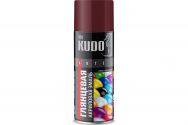 KUDO Эмаль универсальная RAL 3005 винно-красный , аэрозоль520 мл./6  KU-03005  Z