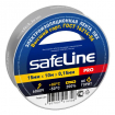Изолента ПВХ 15мм х10м серо-стальной 10/250 Safelina