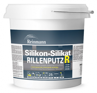 REINMANN STATUS Silikon-Silikat RillenPutz R 2,0 mm, BaseA, 25кг