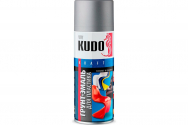 KUDO Грунт-эмаль для пластика серая (RAL 7031). аэрозоль ,520 ml. /12   KU-6001