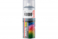 KUDO Эмаль универсальная RAL 7001 серебристо-серый , аэрозоль520 мл./6  KU-07001 Z