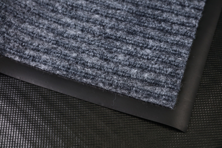 Коврик придверный ворсовый Серый СТАНДАРТ 80*50