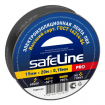 Изолента ПВХ 19мм х20м черный 10/200 Safelina