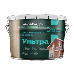 ЛАКРА Здоровый Дом Ультра Махагон д/защ.средство   9л 