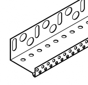 Цокольный профиль шириной 120 мм 2,5м Россия