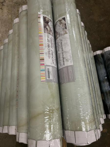 Гибкое стекло с рисунком толщ.0,6мм*0,8м*20м непрозрачная	M052-4 мрамор зел.