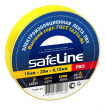 Изолента ПВХ 15мм х20м желтый 10/200 Safelina