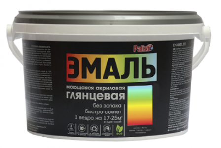 Палиж эмаль акр. глянцевая №601 слоновая кость RAL 1015 10кг НОВИНКА
