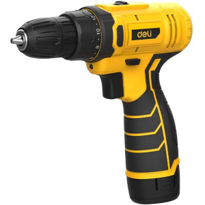 Дрель-шуруповерт аккумуляторная 1 АКБ*2Ач+ЗУ, 12В, 30Нм, кейс 164630 Deli DL-DZ12-5A2