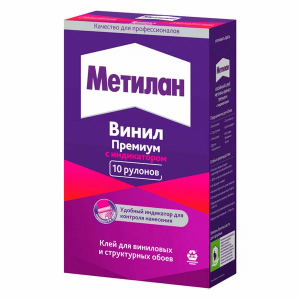 Метилан Винил Премиум С ИНДИКАТОРОМ клей д/обоев 300г/18 586527 МТ