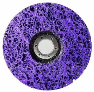 Круг зачистной Коралл 125х22 ФИОЛЕТОВЫЙ  TSUNAMI