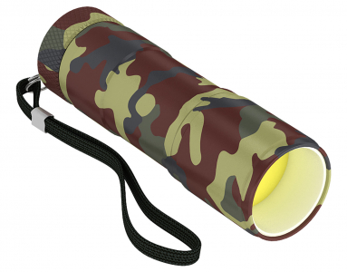 Фонарь светодиодный MS-300 (3хLR03) камуфляж РЕКОРД/10/120