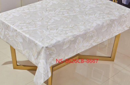 Клеенка Imperio Charm на ткани гладкая с легким тиснен 0,35мм*1,37м*20м/NS-8626CB