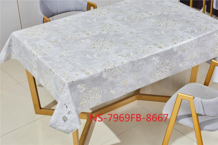 Клеенка Imperio Charm на ткани гладкая с легким тиснен 0,35мм*1,37м*20м/NS-7969FB 