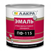 ЛАКРА эмаль ПФ-115  Белый глянцевый 2,8 кг. /3/33/198