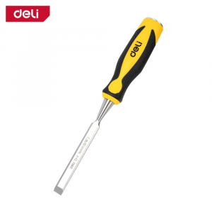 Стамеска плоская ширина 14мм, длина 140мм, прорез.рукоятка 179418 Deli DL6214-E1