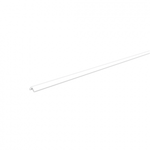 SPC Профиль окантовочный для стеновых плиток 1.18м, 001 Белый Идеал Керама /30