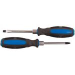 Отвертка Ударная 6х100 мм SL двухкомпанентная ручка /96 Китай 3101141*