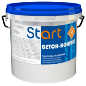 СТАРТ БЕТОН-КОНТАКТ грунт акрил. 12 кг РАСПРОДАЖА