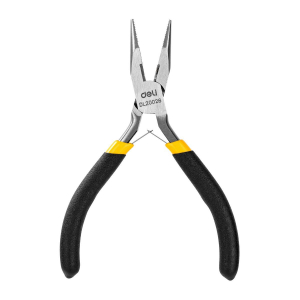 Мини-пассатижи удлиненные 125мм, прорезиненная рукоятка 98455 Deli DL20026