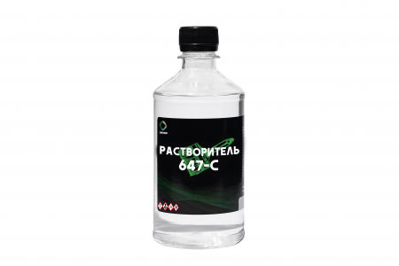 Растворитель 647-С  ТУ ПЭТ 0,5 л./24 ДИНАМИКА (1344)
