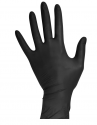 Перчатки нитрил. черные M 100шт в уп.AVIORA/402-795
