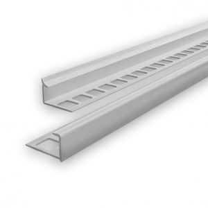 Профиль внутренний для плитки 8мм 2,5м Деконика 186 Алюминий /20