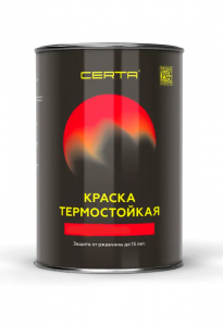 Церта эмаль термостойкая 0,8кг медный до 750 С /6  Z