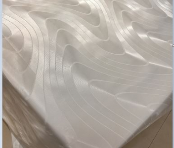 Клеенка Imperio шелкография на ткани белая 0,28мм*1,37м*20м/JG-6383A