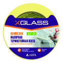 Лента малярная Термост.до 80С 50мм х 25м желт.X-Glass/36 арт.5205/160407