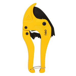 Ножницы для резки полимерных труб диаметр реза до 42мм лезвия с тефл.покр. 98471 Deli DL350042