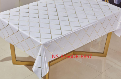 Клеенка Imperio Charm на ткани гладкая с легким тиснен 0,35мм*1,37м*20м/NS-8266DB