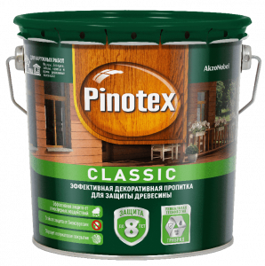 Pinotex CLASSIC пропитка Калужница 2,7 л./4 5195462 выведен