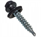 Саморез кров.4,8х35 RAL7024 Графитовый серый (250)