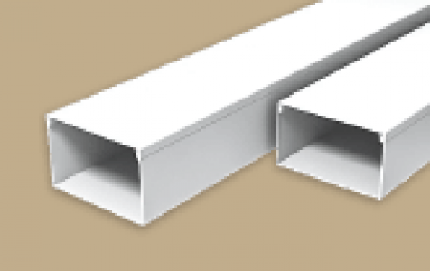 Кабель-канал ПВХ  20*10 2м ст./40 Идеал КК20х10 001 БЕЛ выведен