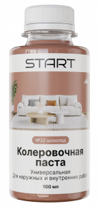СТАРТ кол. паста унив. №22 шоколад 100 мл./6 (36)