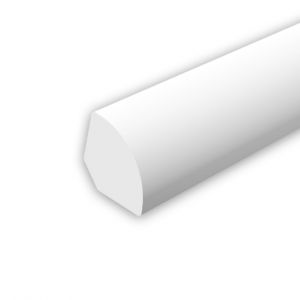 Угол внутр.вспен.округлый 10*10 001 Белый 2,7м/30 ИДЕАЛ