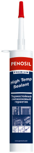 Penosil High Temp, герметик силиконовый термостойкий красный, 310ml /12 Z