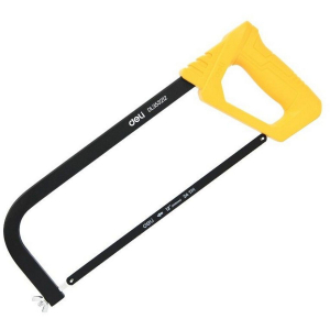 Ножовка по металлу 300 мм пильное полотно из стали, пласт.ручка 150916 Deli DL353212