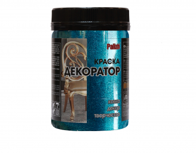 Краска ДЕКОРАТОР акриловая №123, магия ночи, 0,32кг/12 