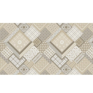 Клеенка неткан.основа с ПВХ покрытием  1,35м*20м 627/2 печворк МАЖОР